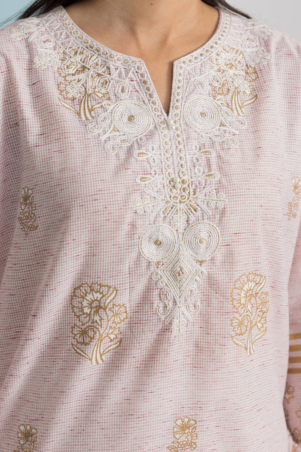 PC-03 | ZELLBURY | Embroidered Kurta Dupatta