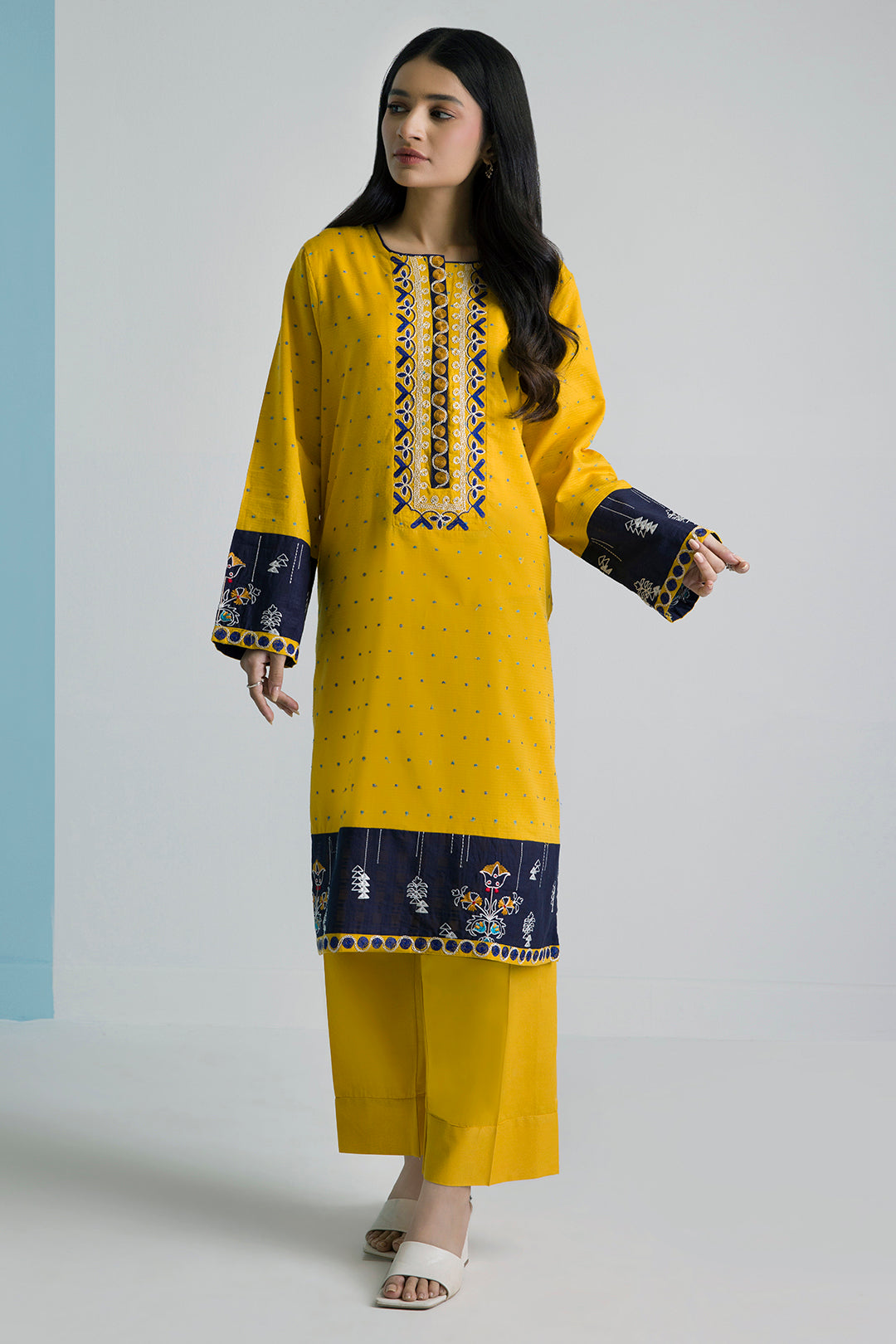 PC-08 | ZELLBURY | Embroidered Kurta Trouser