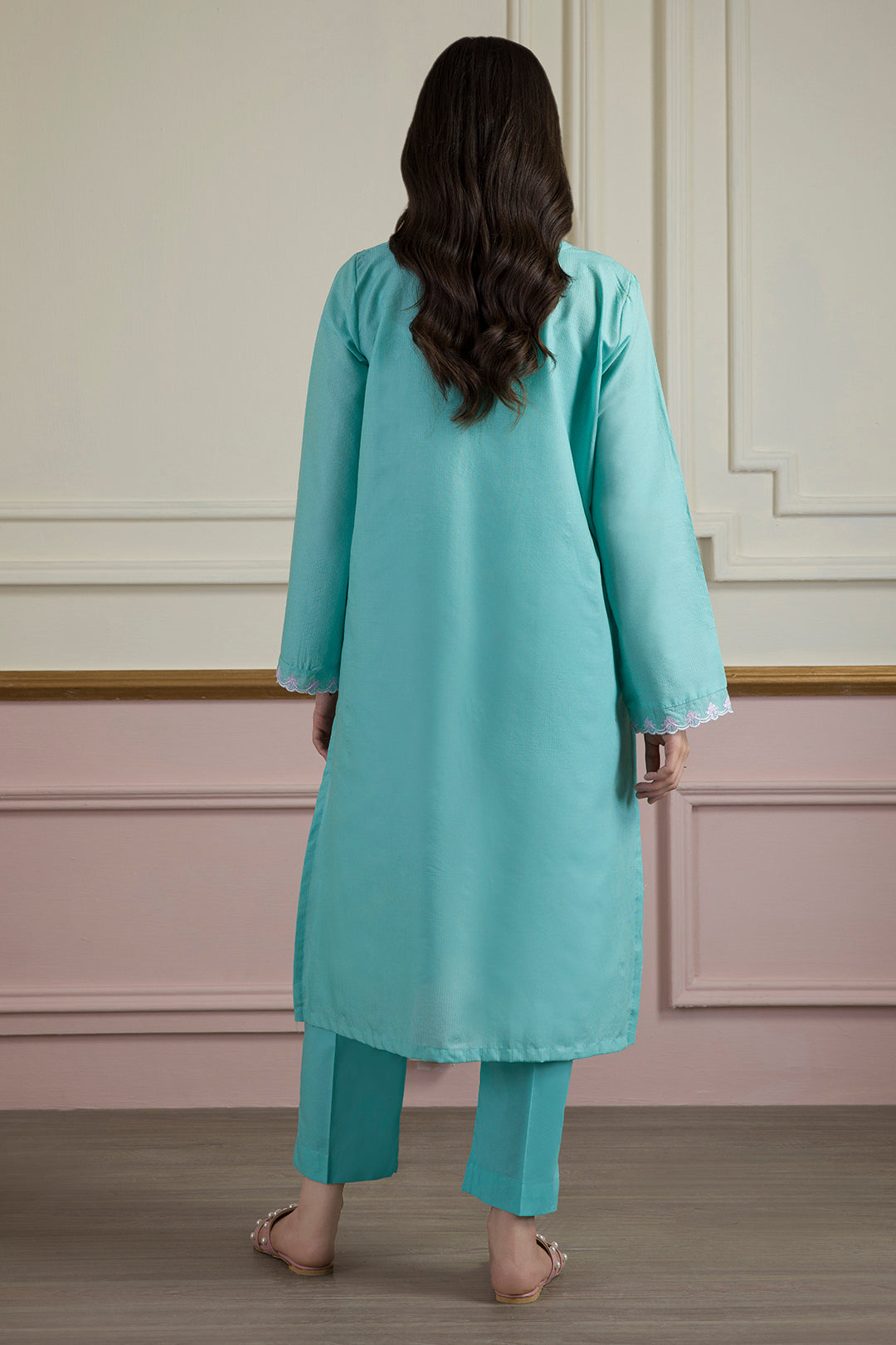 PC-04 | ZELLBURY | Embroidered Kurta Trouser
