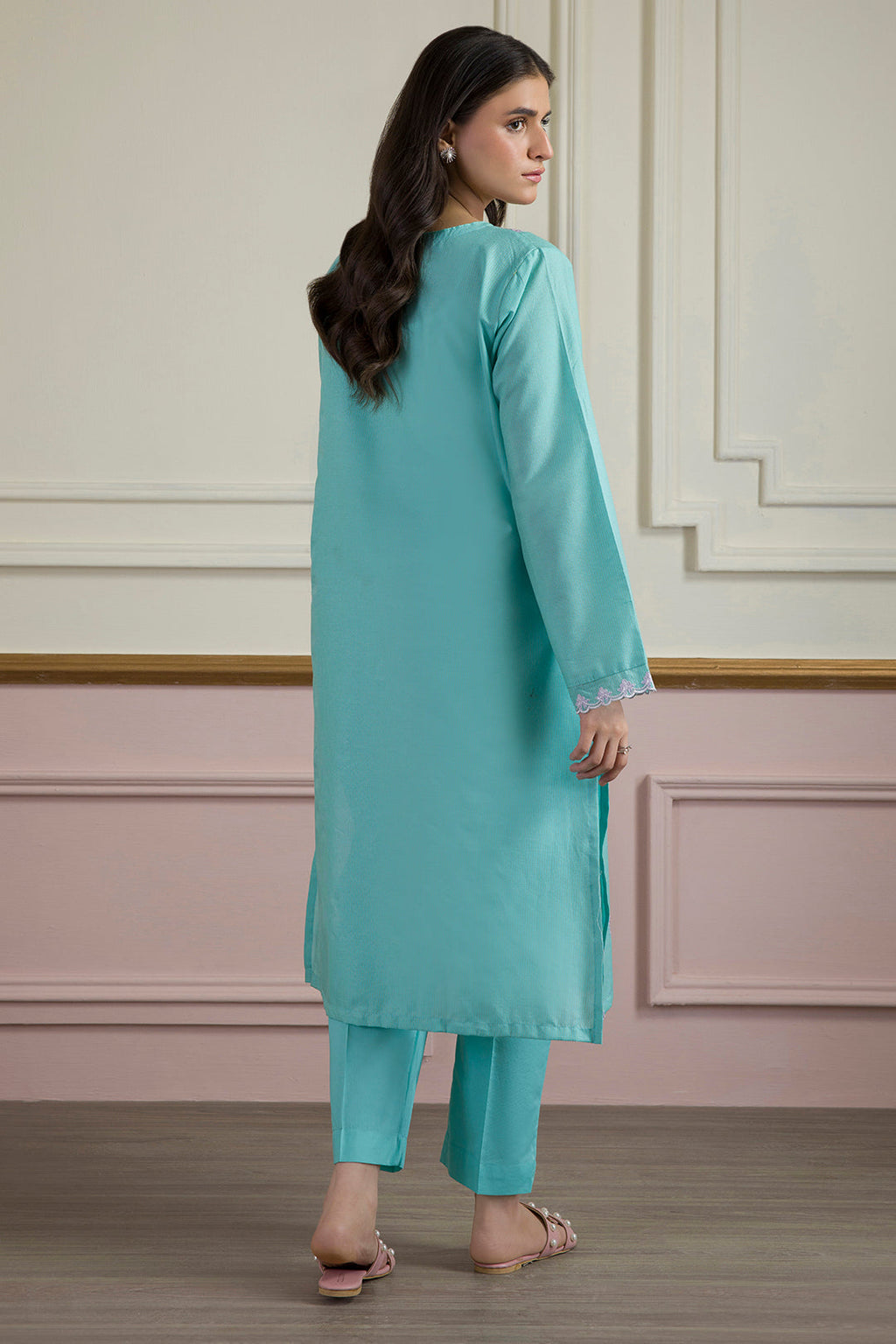 PC-04 | ZELLBURY | Embroidered Kurta Trouser