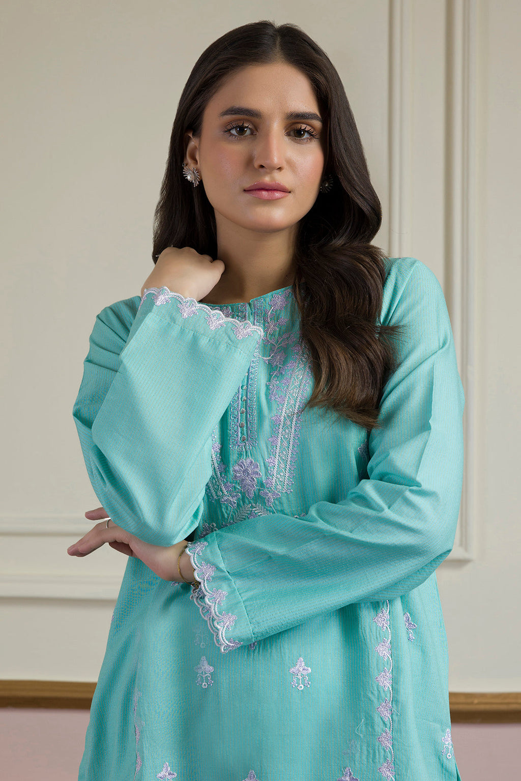 PC-04 | ZELLBURY | Embroidered Kurta Trouser
