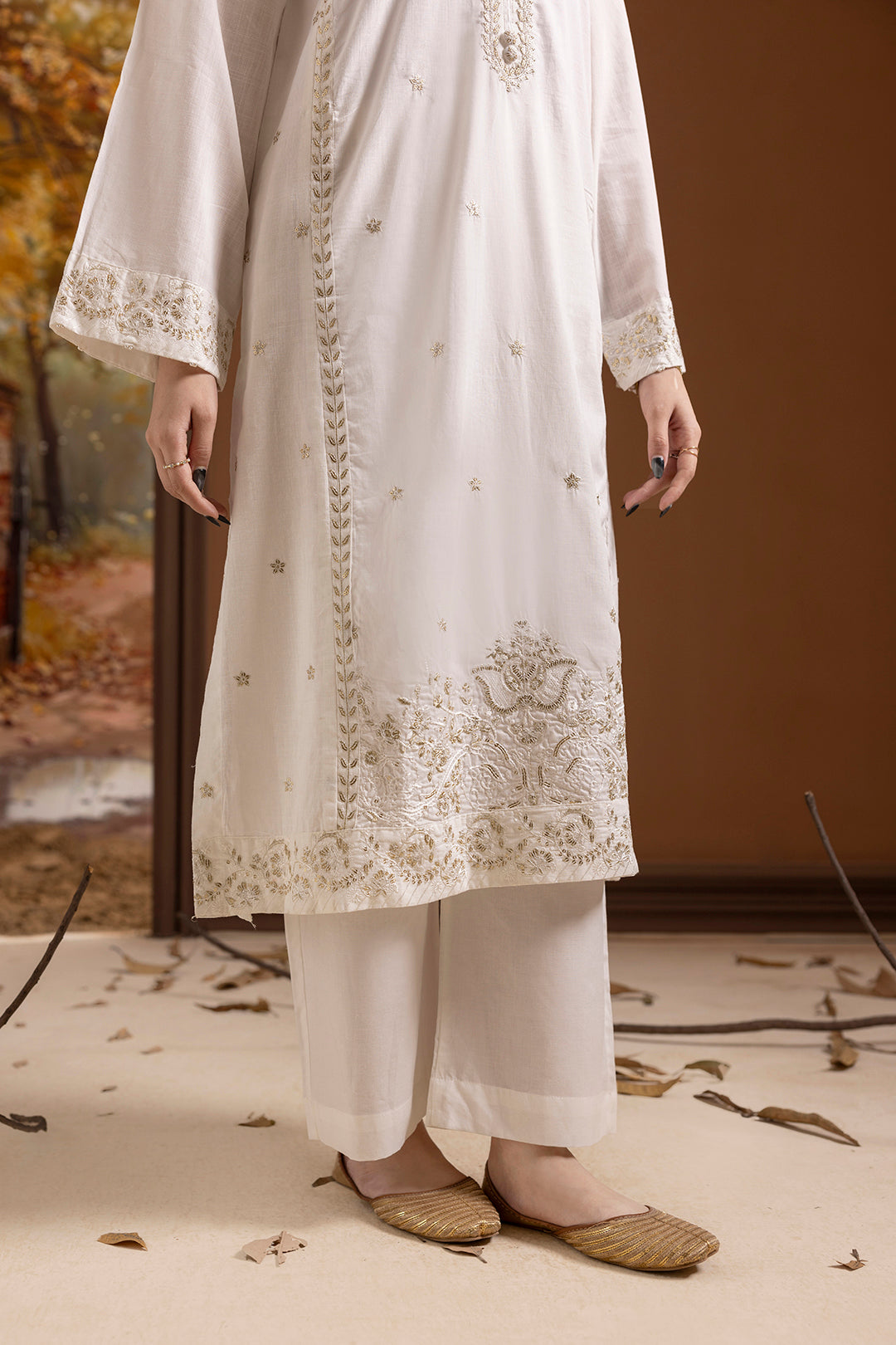 PC-05 | ZELLBURY | Embroidered Kurta Trouser