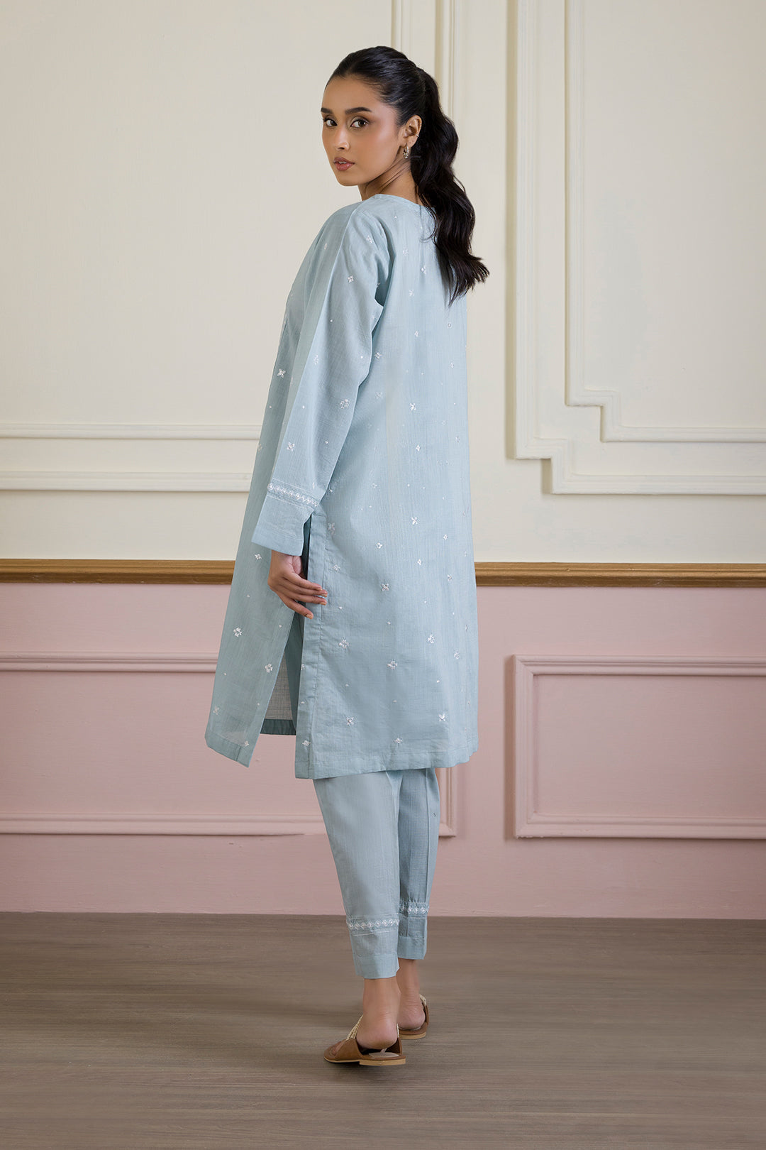 PC-01 | ZELLBURY | Embroidered Kurta Trouser