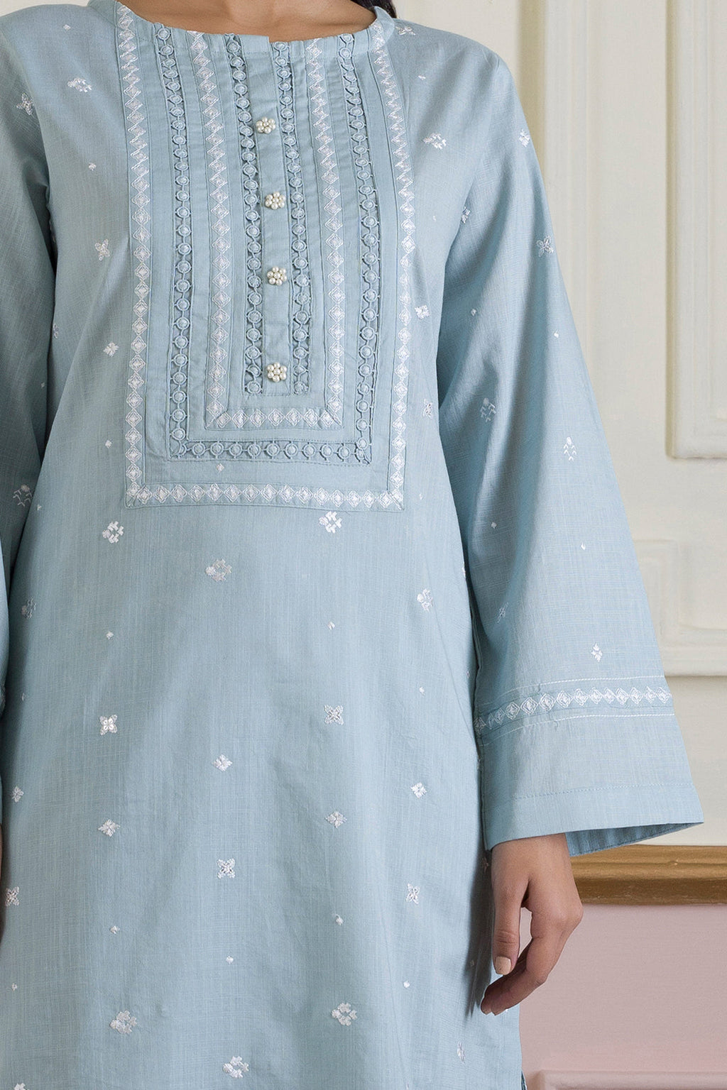 PC-01 | ZELLBURY | Embroidered Kurta Trouser