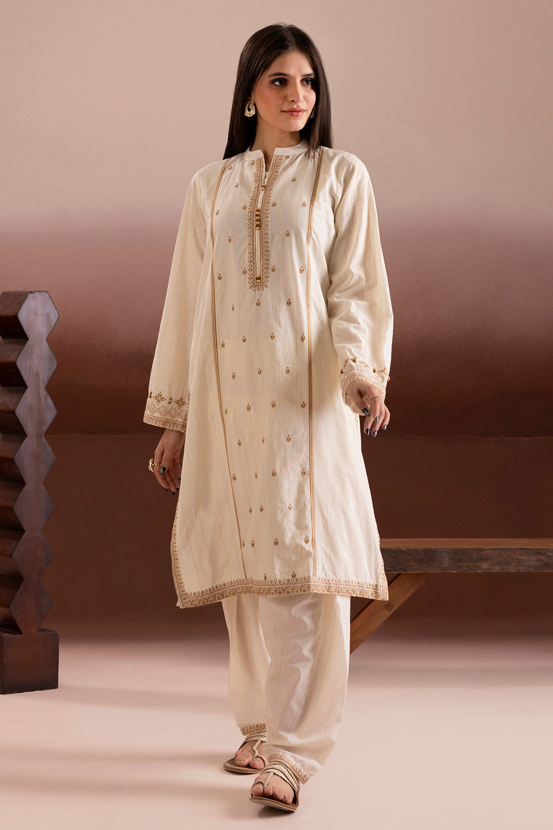 PC-06 | ZELLBURY | Embroidered Kurta Trouser
