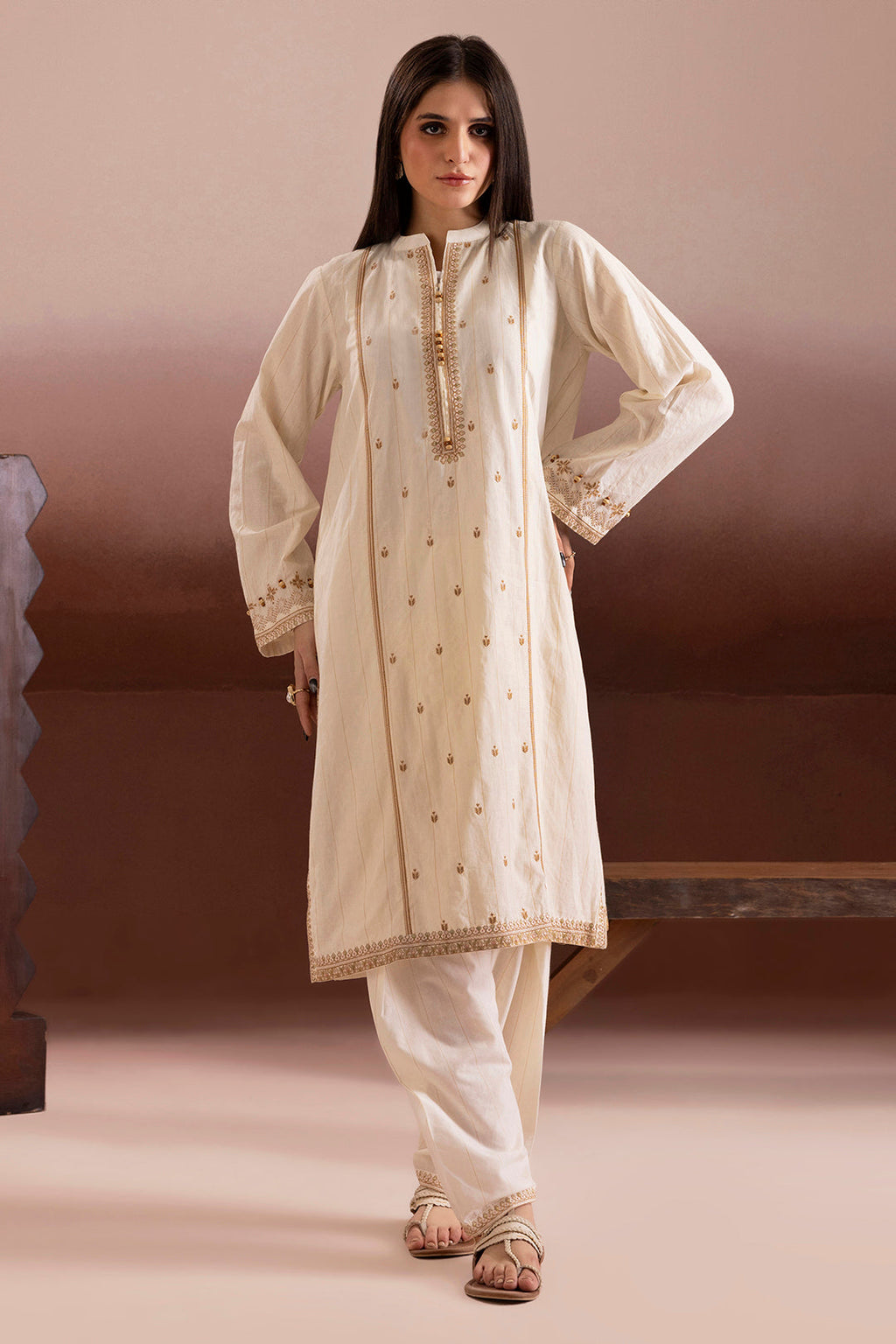 PC-06 | ZELLBURY | Embroidered Kurta Trouser