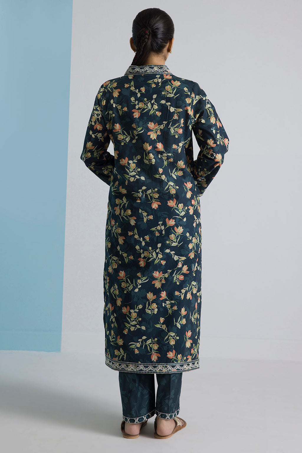 PC-02 | ZELLBURY | Embroidered Kurta Trouser