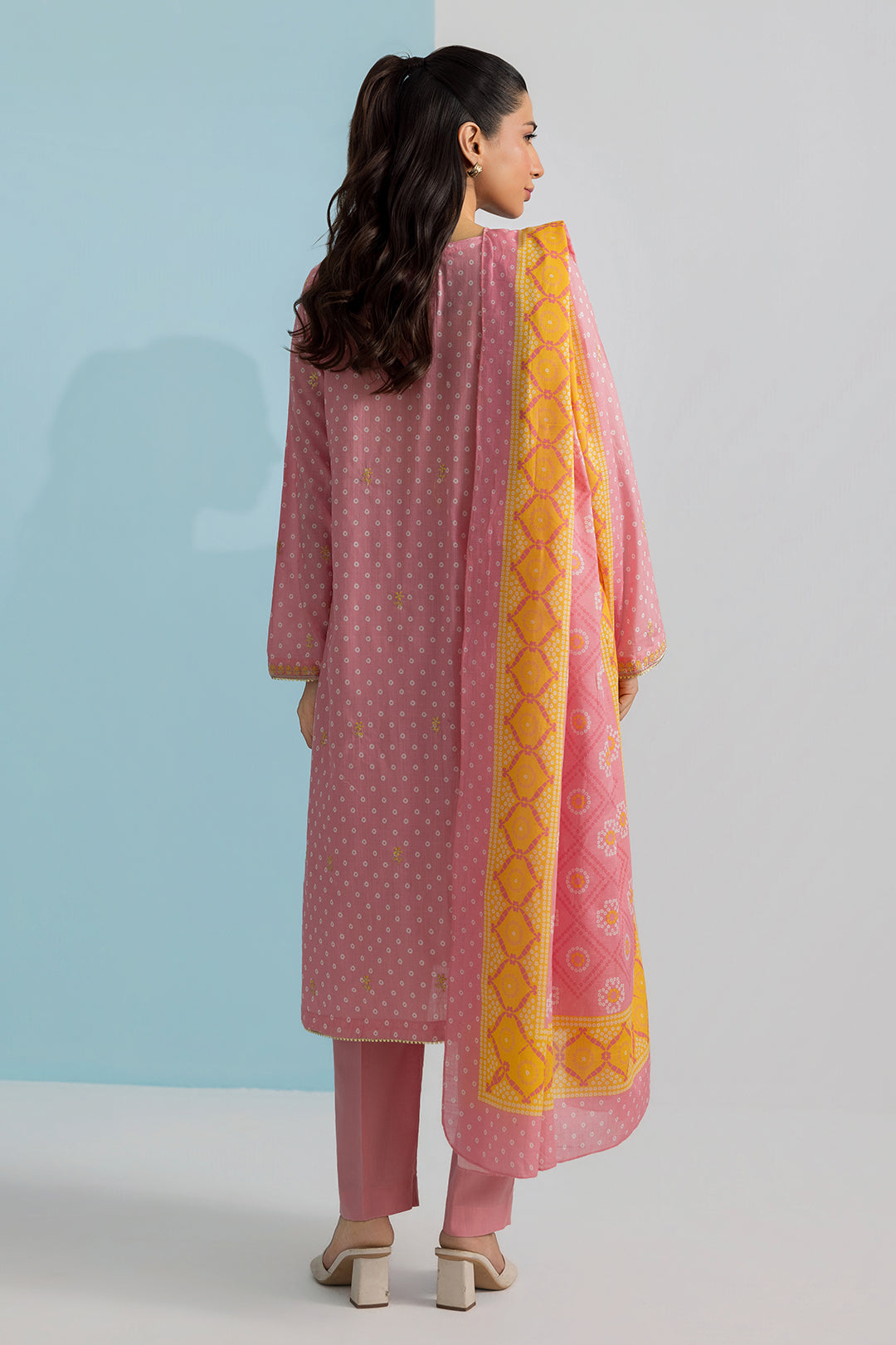 PC-13 | ZELLBURY | Embroidered Kurta Dupatta Trouser