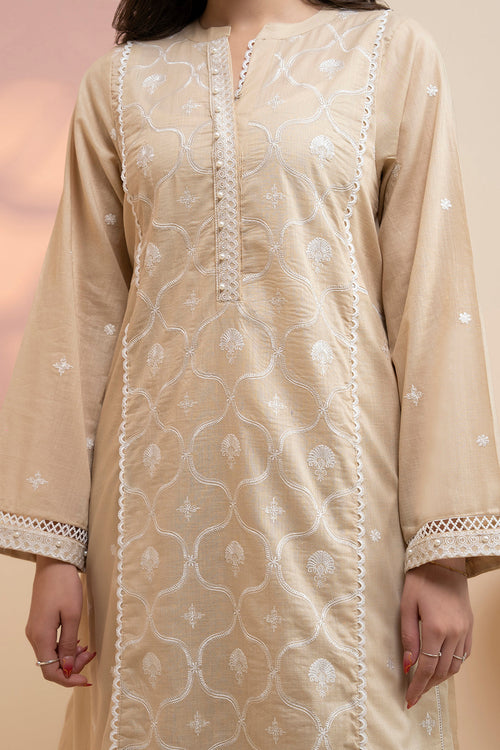 ZELLBURY | Embroidered Kurta Dupatta Trouser - 2505