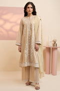 ZELLBURY | Embroidered Kurta Dupatta Trouser - 2505