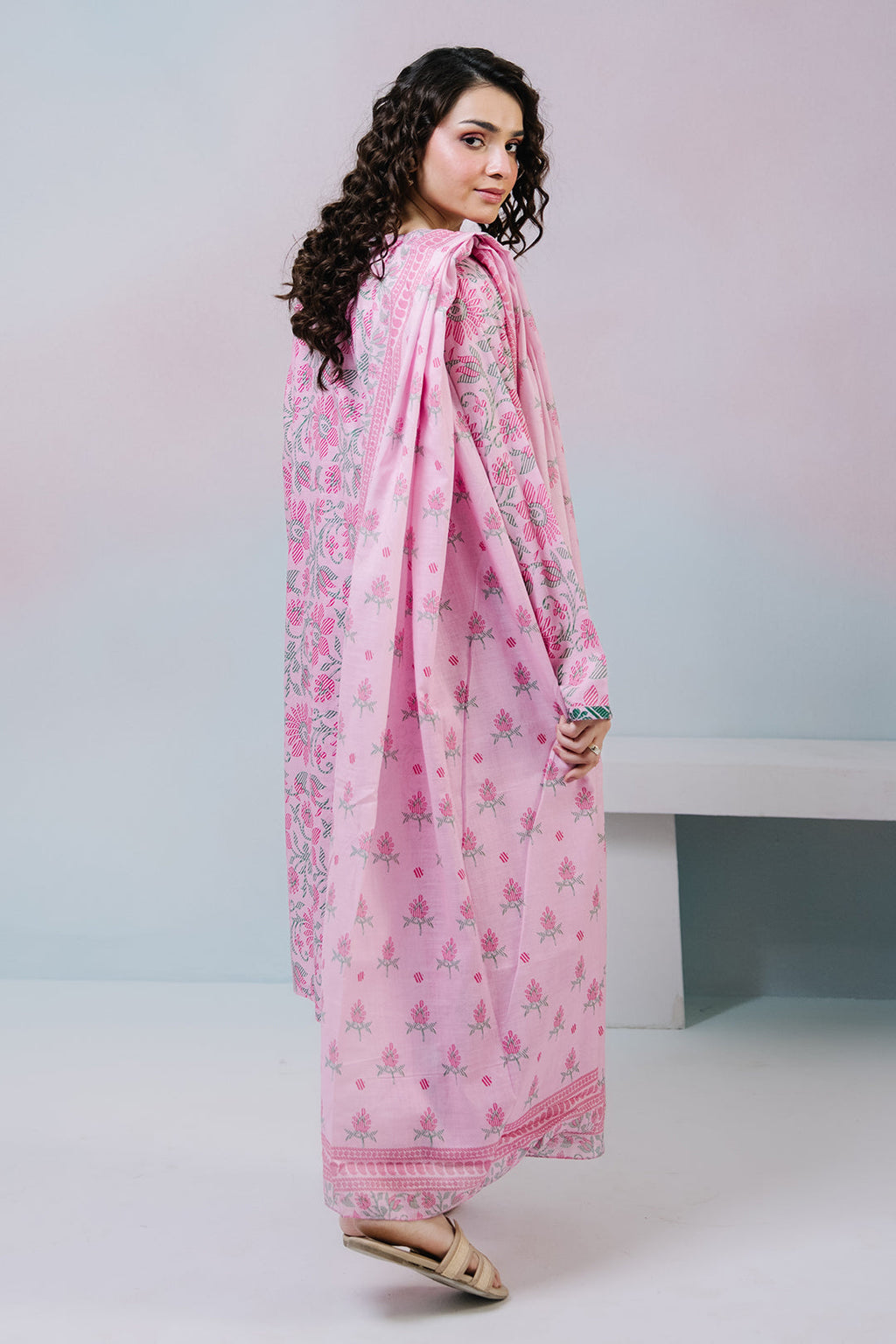 ZELLBURY | Kurta Dupatta Trouser - 2498