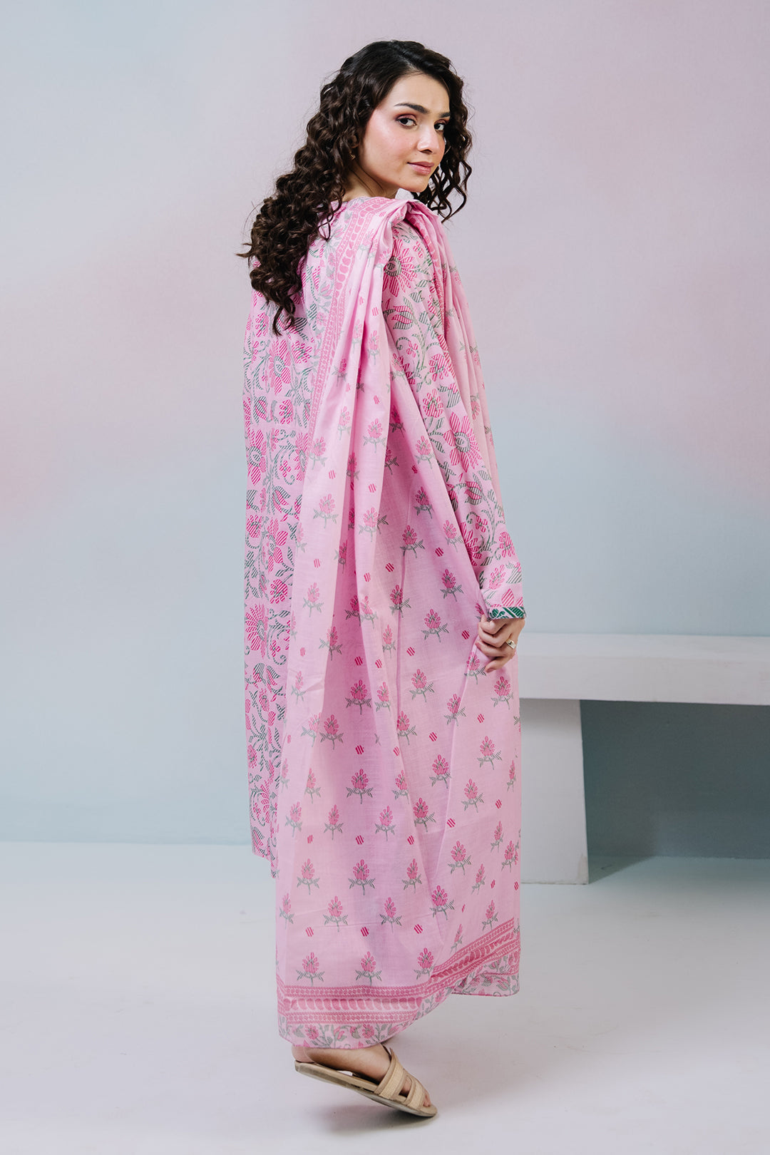 ZELLBURY | Kurta Dupatta Trouser - 2498