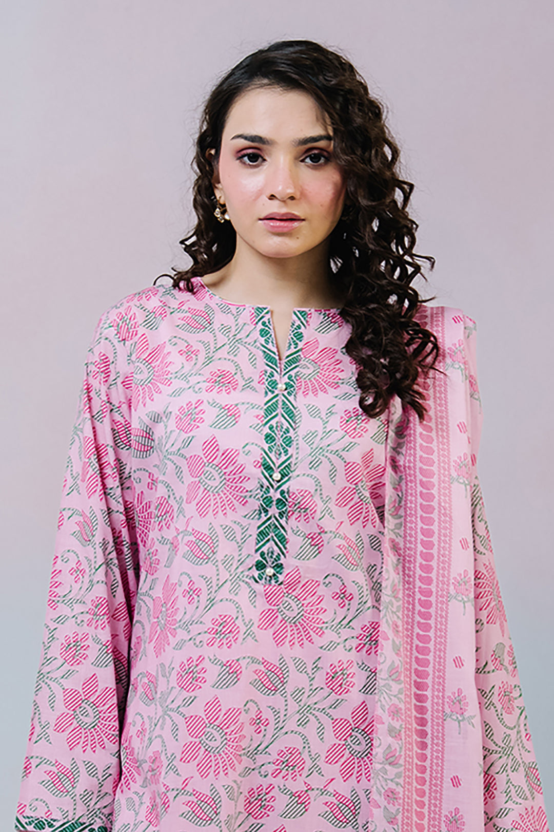ZELLBURY | Kurta Dupatta Trouser - 2498
