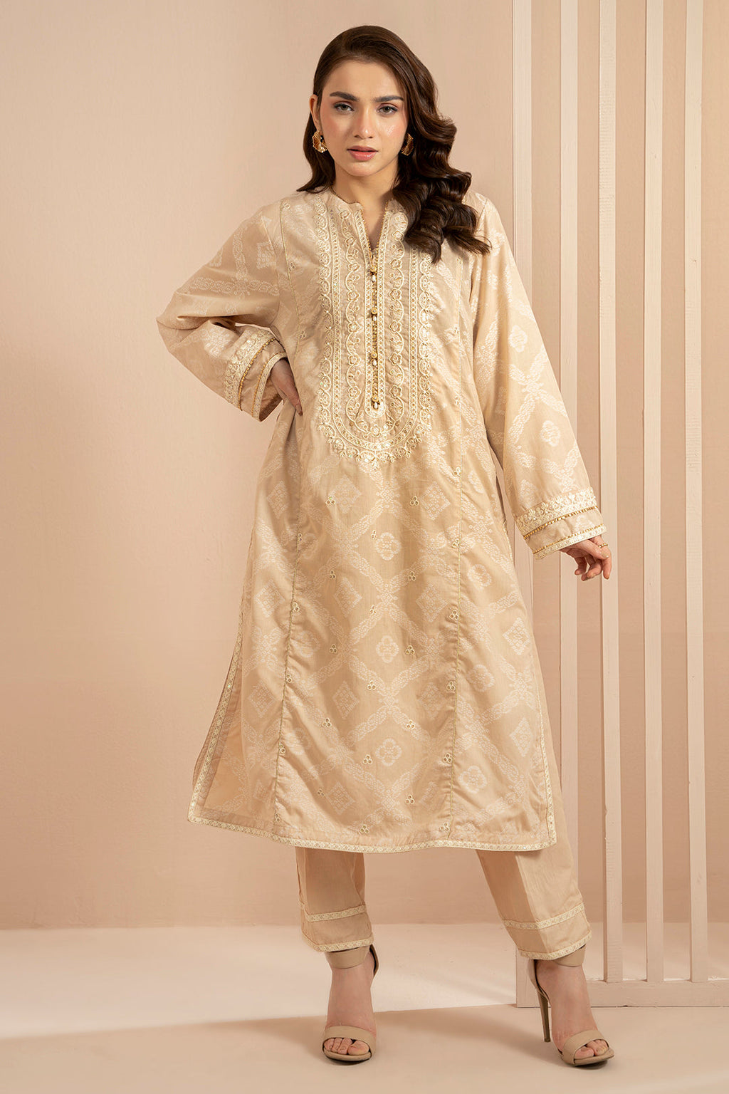 PC-07 | ZELLBURY | Embroidered Kurta Trouser