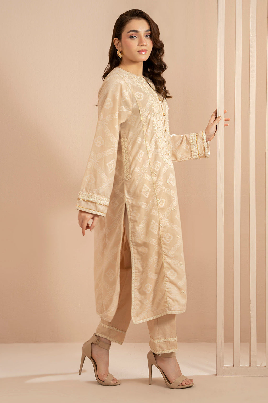 PC-07 | ZELLBURY | Embroidered Kurta Trouser