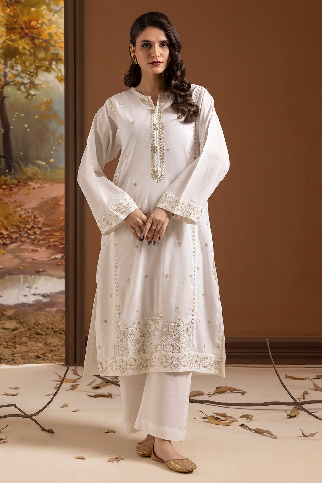 PC-05 | ZELLBURY | Embroidered Kurta Trouser